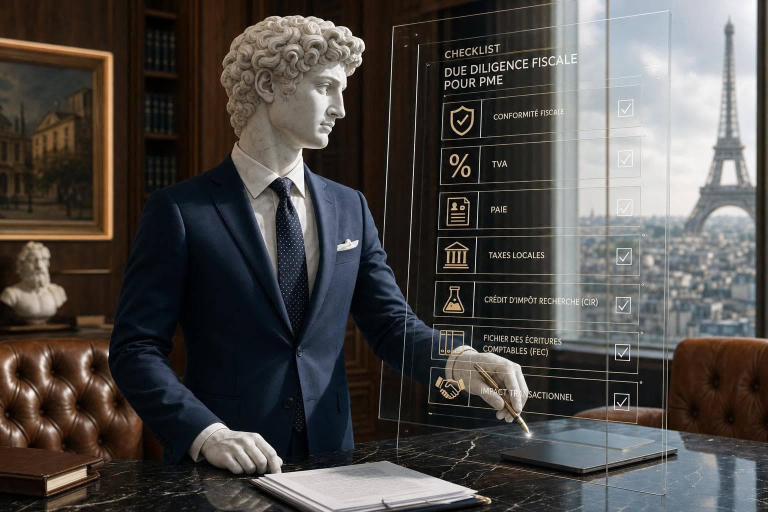 Checklist due diligence fiscale pour PME