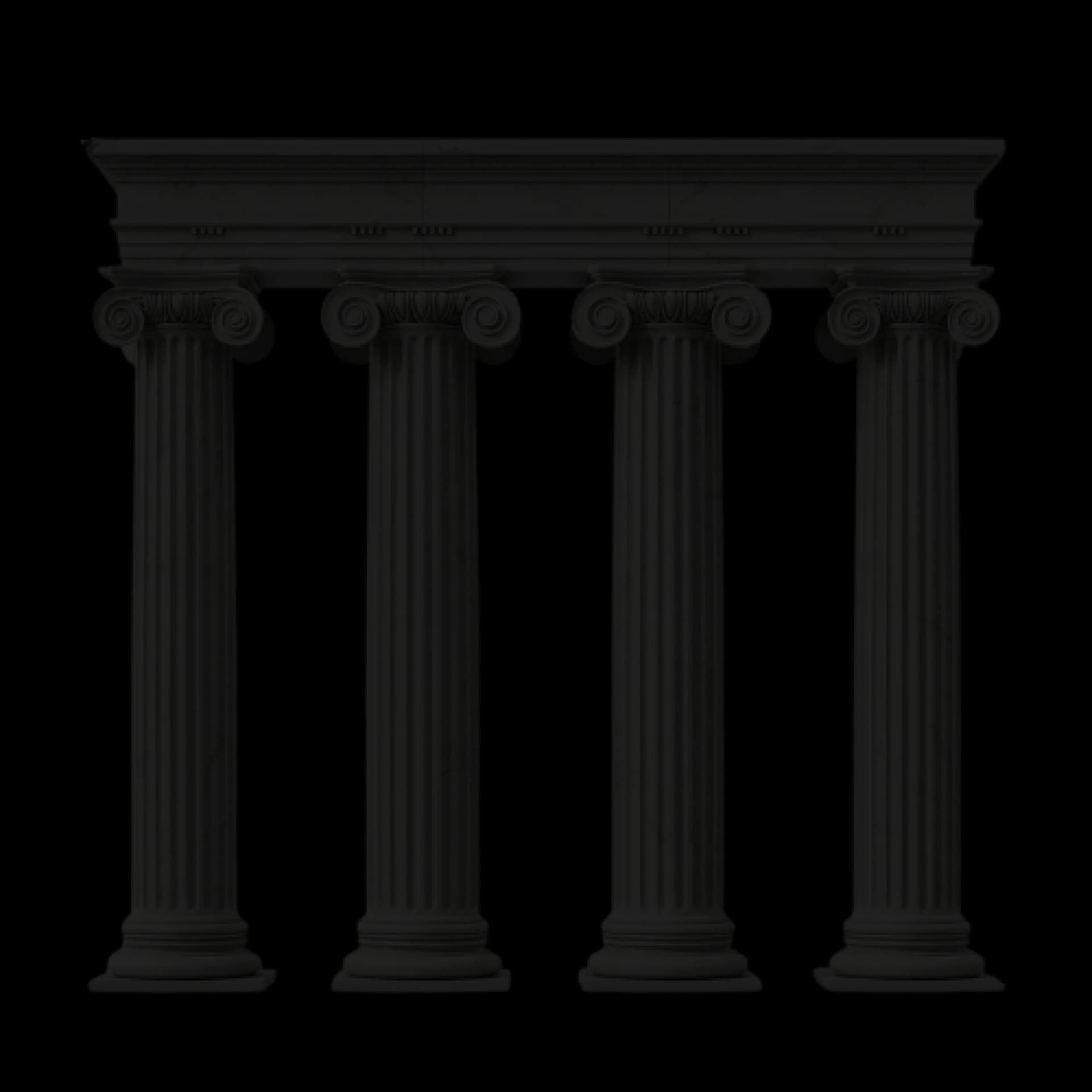 Colonnes néo-classiques