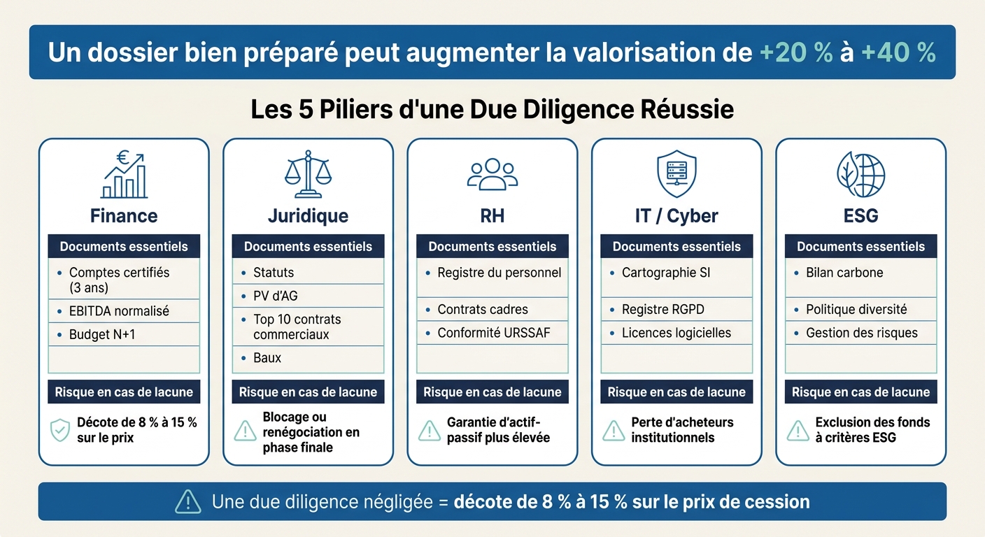 Les 5 Piliers de la Due Diligence : Documents Clés et Risques